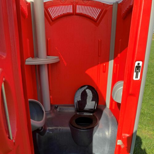 Alpha Verhuur Toiletcabine standaard binnenkant